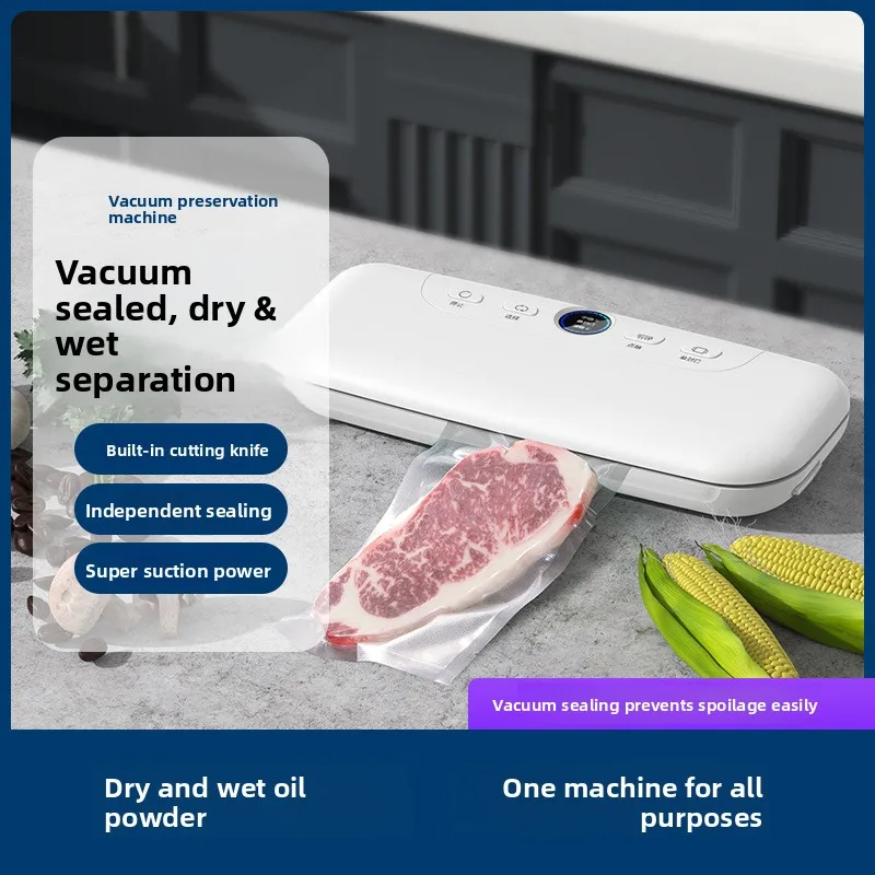Intelligent Vacuum Sealing Machine Fresh-keeping Portable Household Small Automatic Packaging Machine
