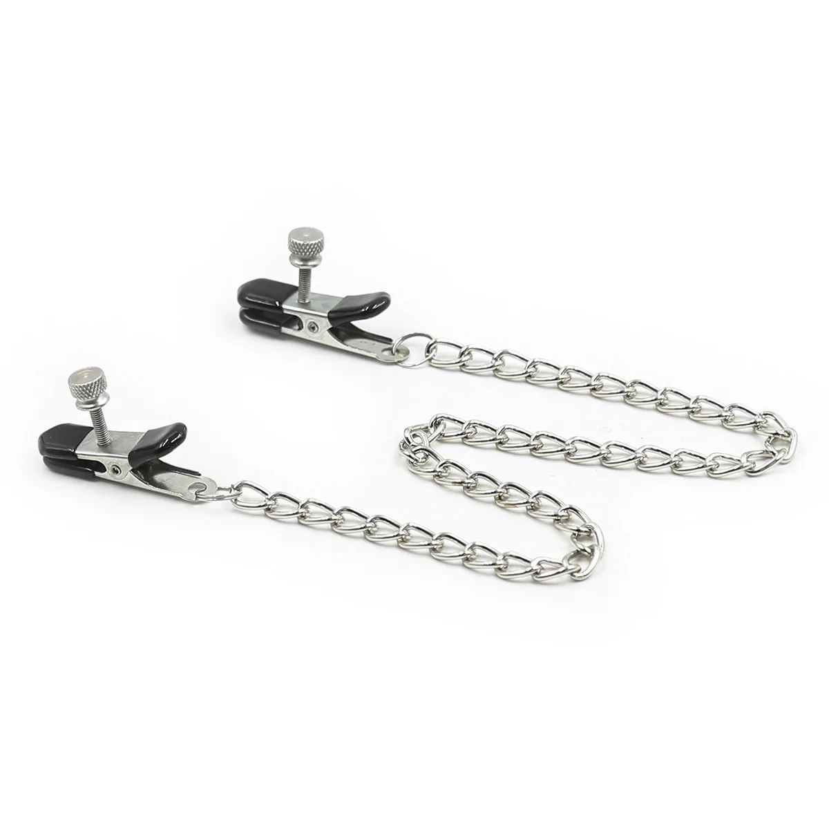 Sex Gadzety Erotic Toys of Metal Chain Adjustable Nipple Clamp for Couples Bdsm Bondage Milk Breast Clip Flirting Intimacy Goods