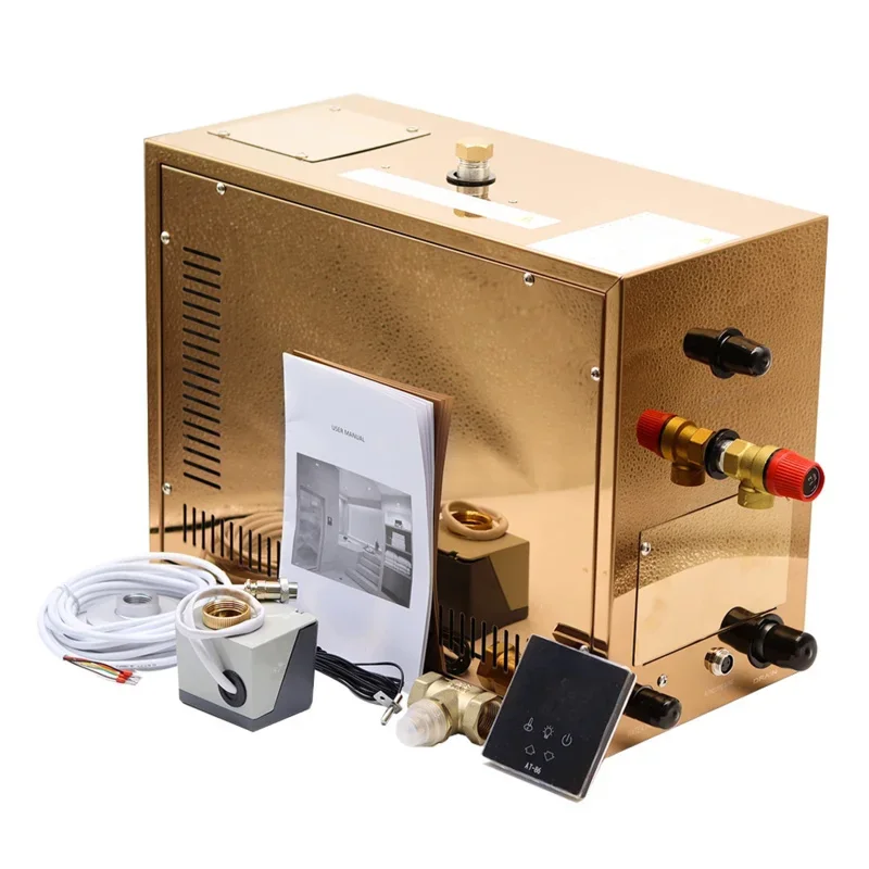 9/12/15/18KW Automatic Stainless Steel Generator Household Steaming Sauna Room Steam Bath For Home Spa