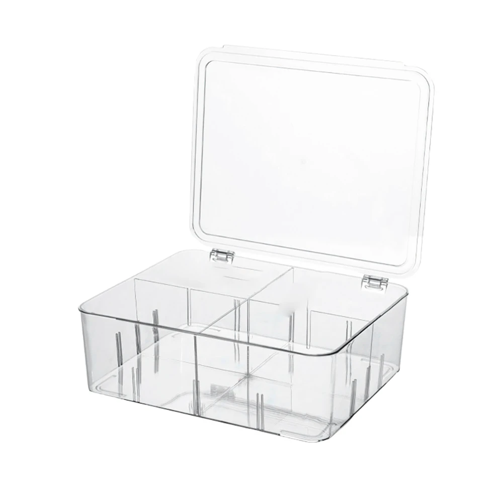 

Four-Divided Transparent Food Freezing Container to Prevent Food From Decay and Fresh-Keeping Household Storage Supplies