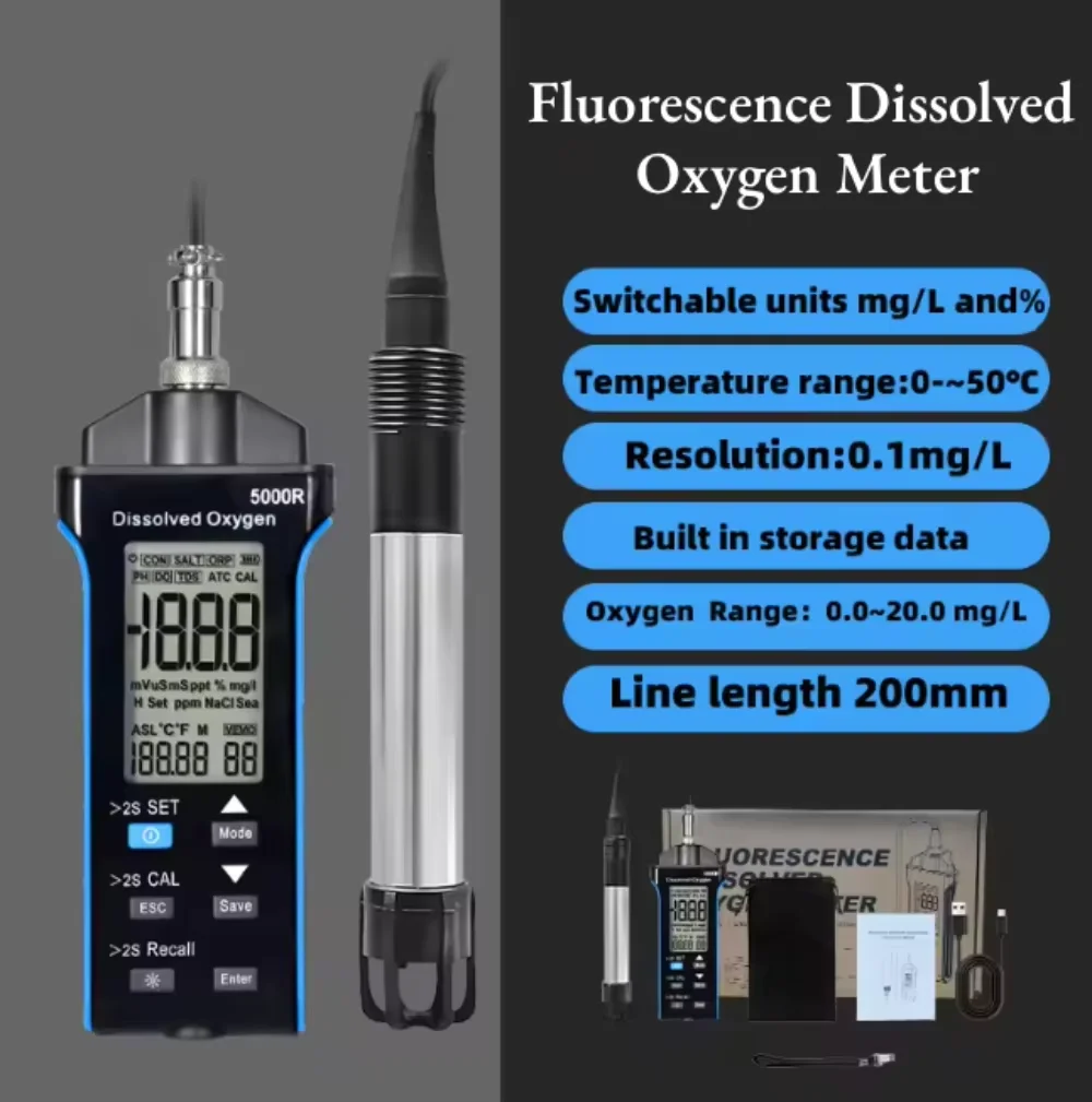 Medidor de Oxígeno Disuelto po - Do Oxygen Meter reseña y precio