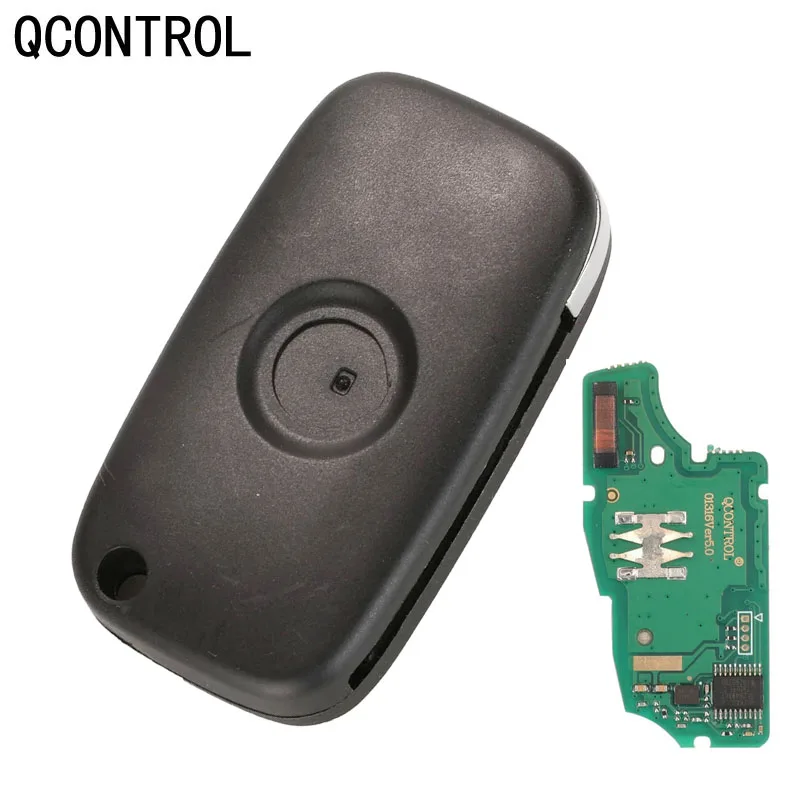 QCONTROL Car Remote Key Suit 315MHz 433MHz for Mercedes Benz Smart Fortwo 453 Forfour 2015 2016 2017 ID46 PCF7941