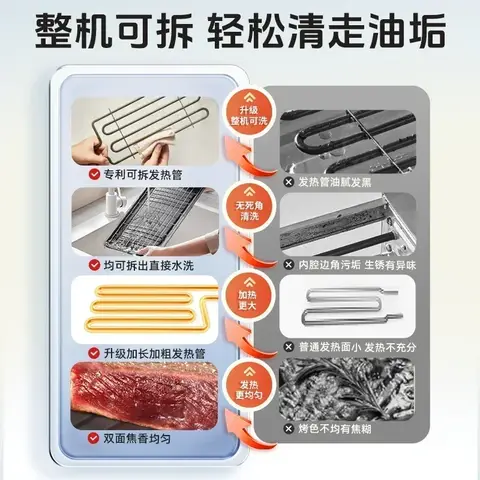 10 best sales इलेक्ट्रिक इनडोर ग्रिल - №5