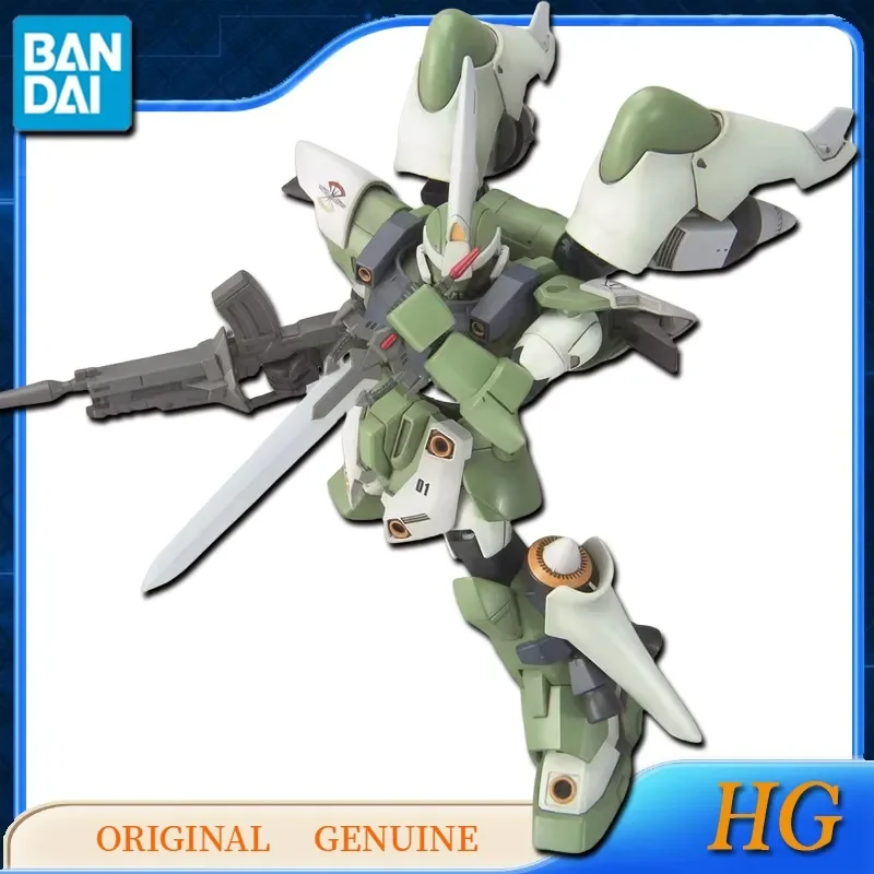 Bandai Original Genuine HG GUNDAM GINN Type High-Maneuver Anime Action Figures Toys for Boys Girls Kids Gift Model Ornaments