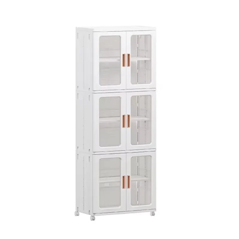 DIY Easy Installation Multifunctional Locker Plastic Foldable Wardrobe