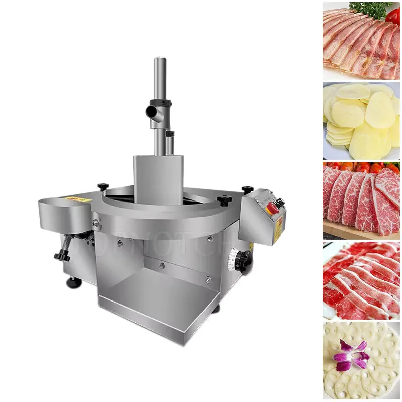 Industrial Use Stainless Steel Chicken Breast Chinese Meat Slicer Commercial Bacon Slicer