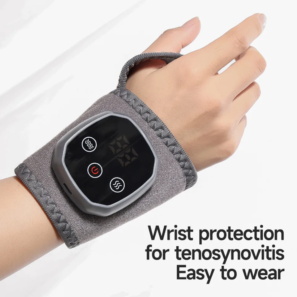 Wireless Remote Control Ankle & Hand Comfort Massager With Gentle Infrared Warmth & Electric Comfort Pulse For Daily Relaxation
