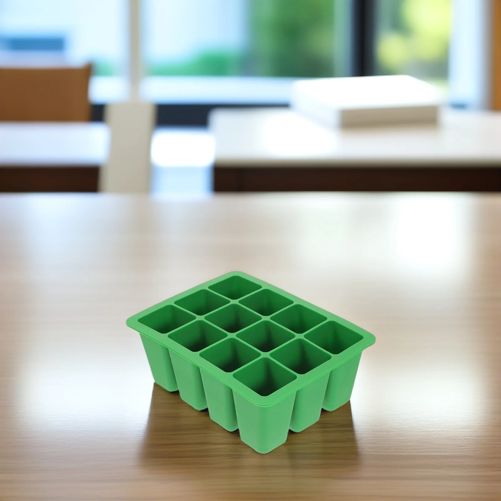 

2 Pcs Silicone Germination Trays Seedling Pots Plant Starter Growing Tray Nursery Tray Strong Durable Smooth Surface Safe Use