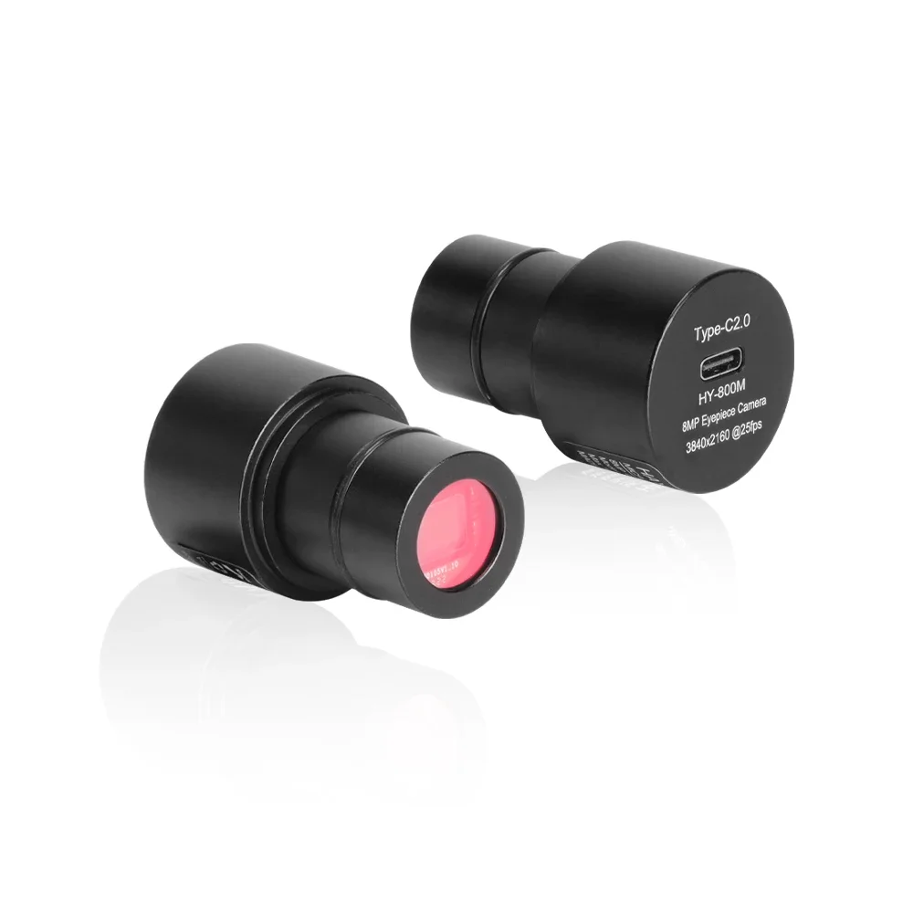 

2025HAYEAR 8 MPCMOS USB2.0 Microscope Ocular Adapter Electronic Digital Eyepiece Camera DIA30MM/30.5MM Adapter 5MP 8MP Optional