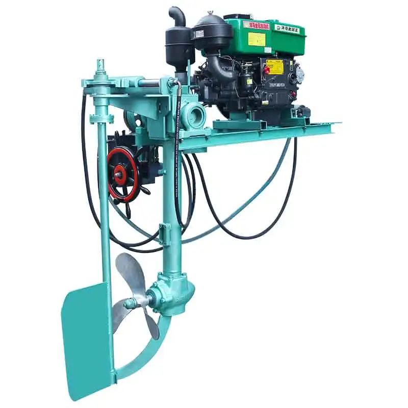 محرك ديزل مبرد بالماء بقدرة 28 حصان، محرك خارجي بحري هيدروليكي، مروحة محرك رباعي الأشواط