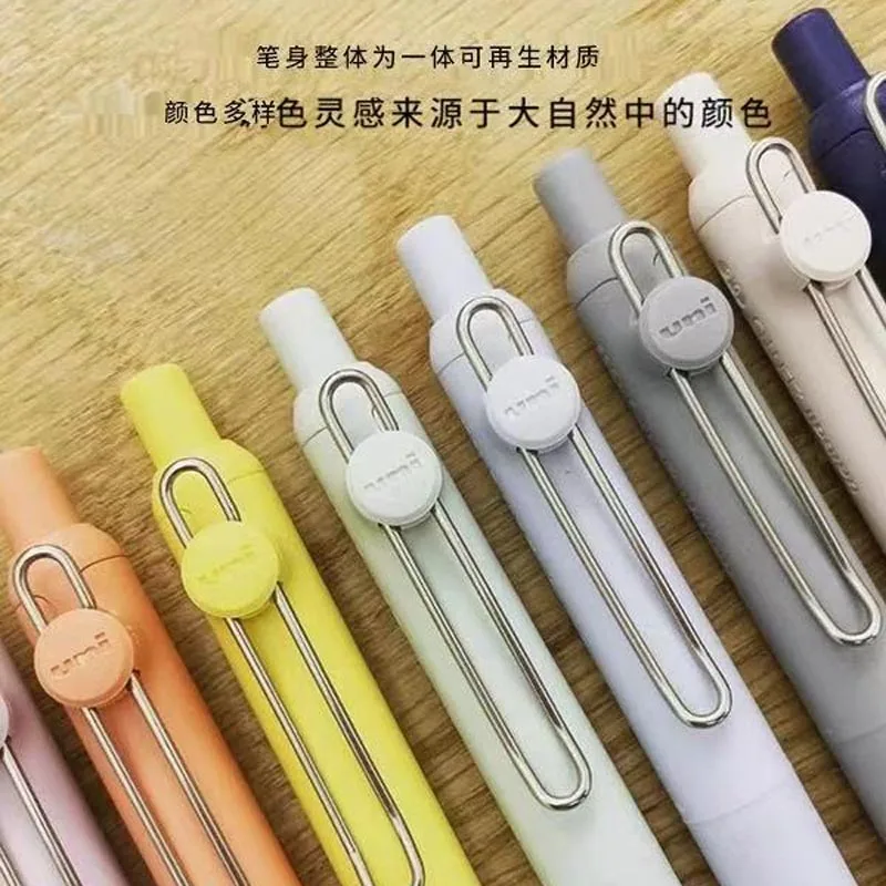جديد Uni Gel Pen Uni-ball ZENTO قبضة عالية اللون حبر مائي فائق النعومة فرشاة كتابة جهد أدوات مكتبية يابانية جميلة