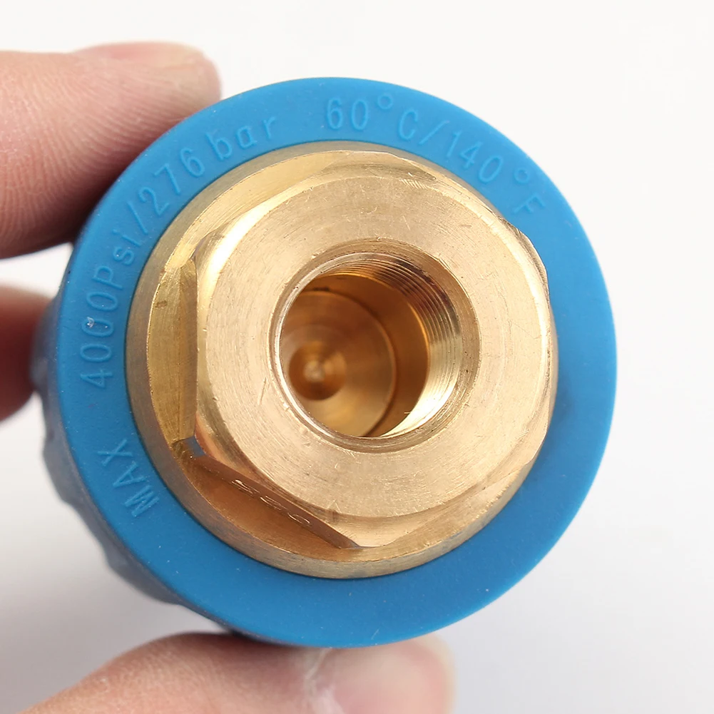 

High- Washer Nozzle 5000PSI High Cleaning Water Spray Nozzle Ceramic Core Rotary Sprayer Gadget