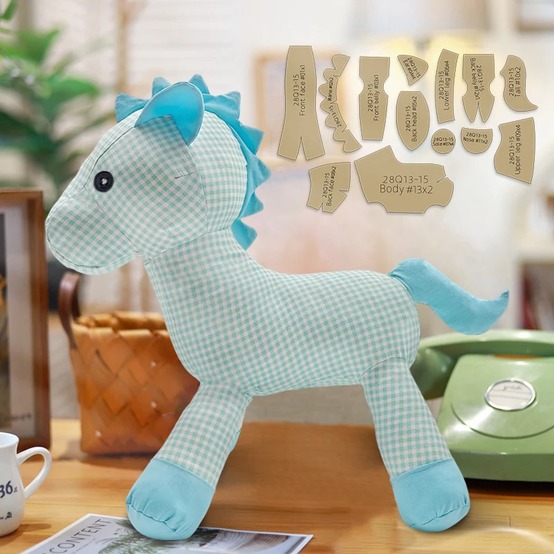 YOMDID 13pcs Horse Making Kraft Stencils DIY Quilting Templates Horse Handmade Sewing Tool Stencil Handmade Decorations Gifts