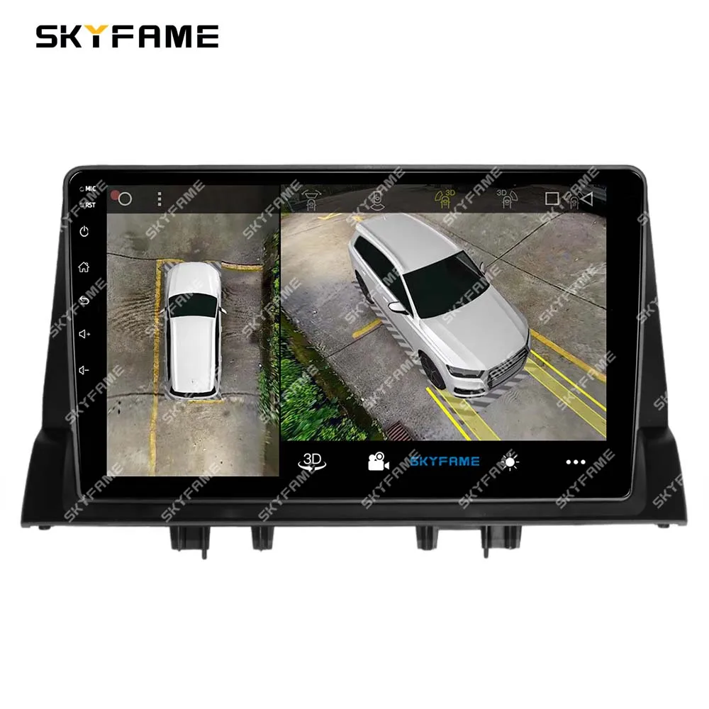 SKYFAME Car Frame Fascia Adapter Android Radio Audio Dash Fitting Panel Kit For Mazda 6 Atenza