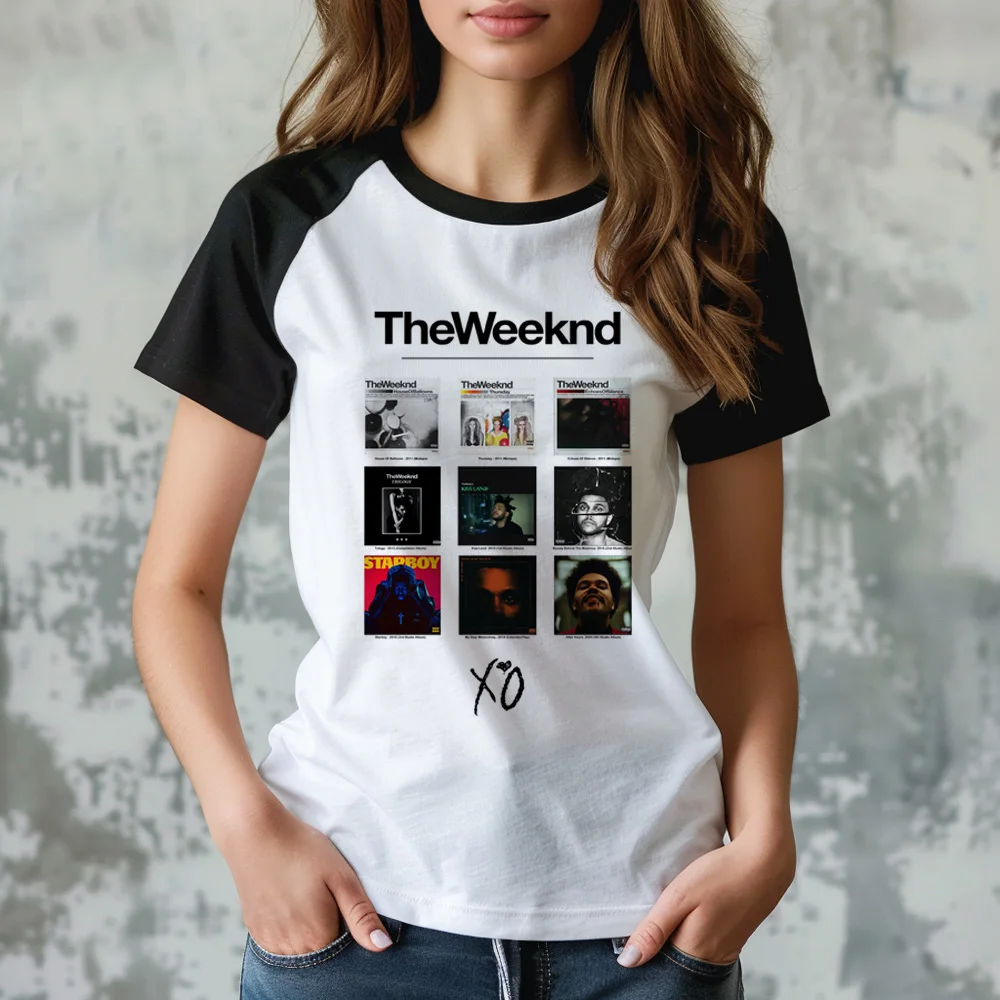 

the Weeknd top women summer Tee female Japanese anime comic clothes