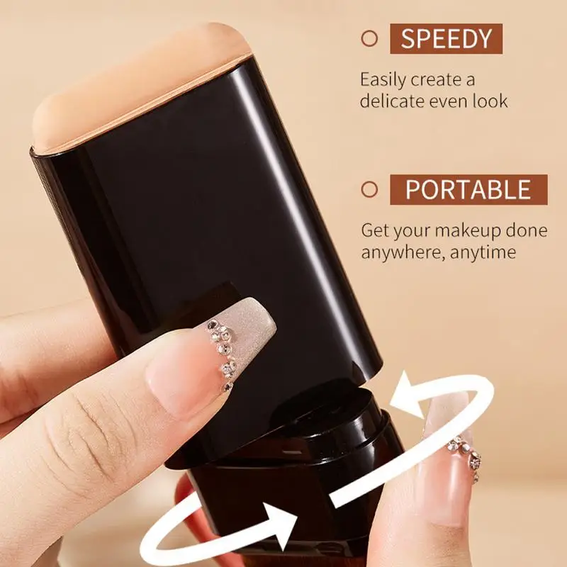 Eraser Stick Foundation Liquid Concealer Stick Moisturizing Full Coverage Acne Dark Circles Matte Concealer Cream Contour Stick