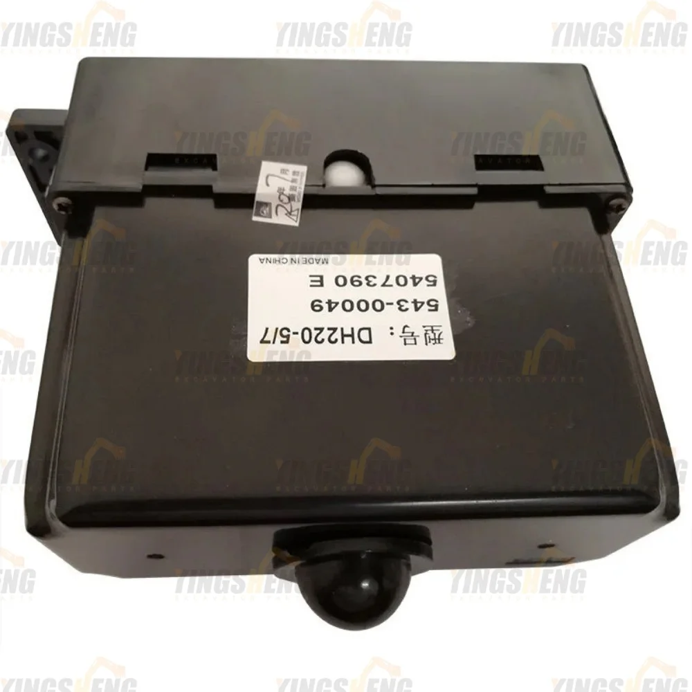 أجزاء الحفارة Doosan Daewoo DH150W، DH220، DH225، DH300، DH420، DH500-7-8 لوحة تحكم تكييف الهواء 543-00049، 2543-9031A