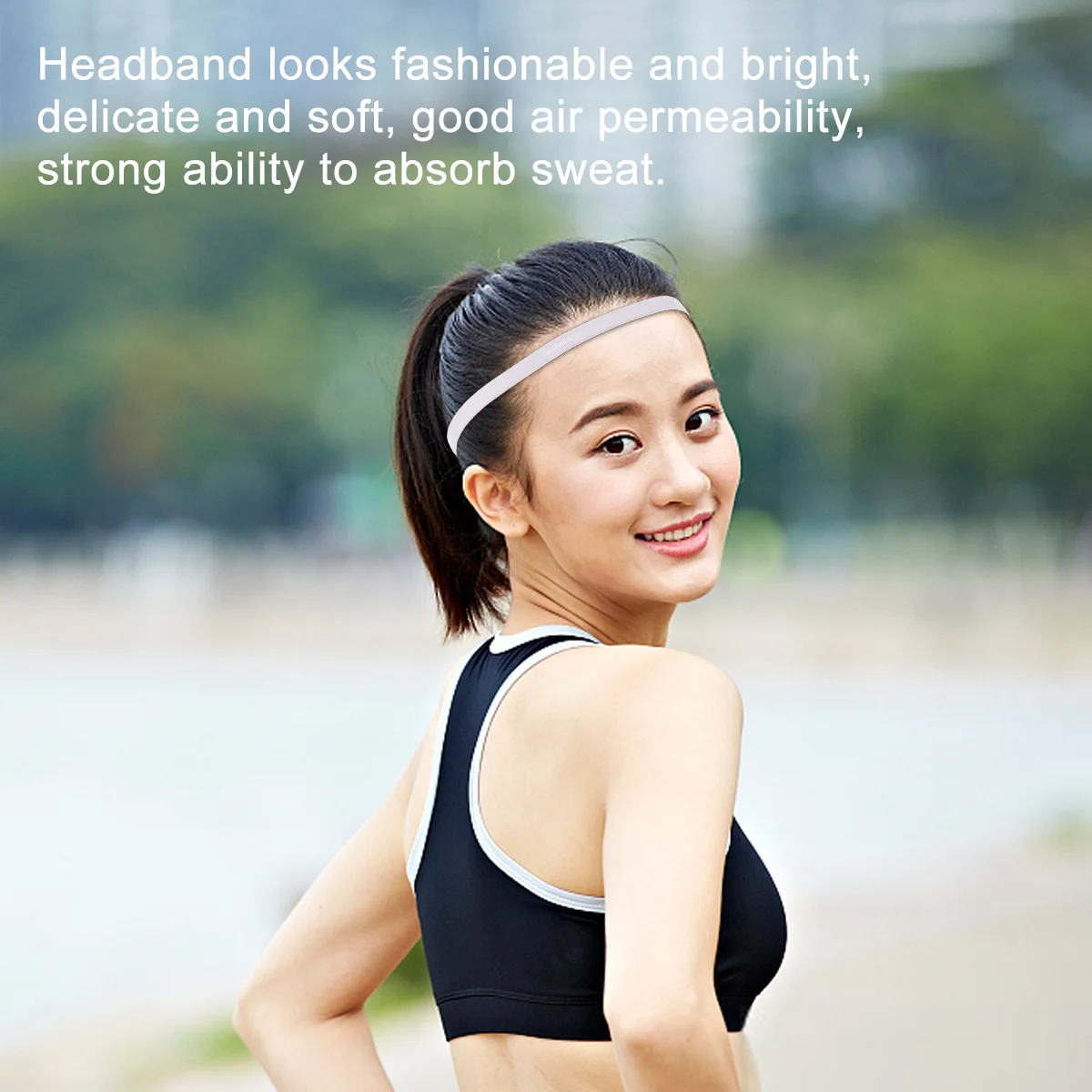 5 Pcs Football Elastic Sports Headband Miss Bands Headbands Hair Running Headwrap