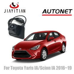 JIAYITIAN kamera dla Scion IA/Yaris R Sedan 2016 2017 2018 2019 dla 7 Cal OEM monitor dodaj tylny Adapter do aparatu kabel 6V CAM