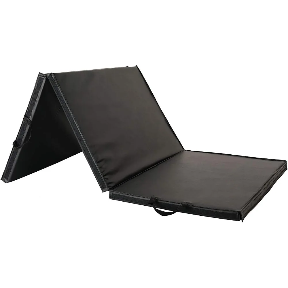 Extra Thick Tri-Folding Exercise Mat - Non-Slip, Water-Resistant for Home Gym, Yoga, MMA & Cardio Workouts