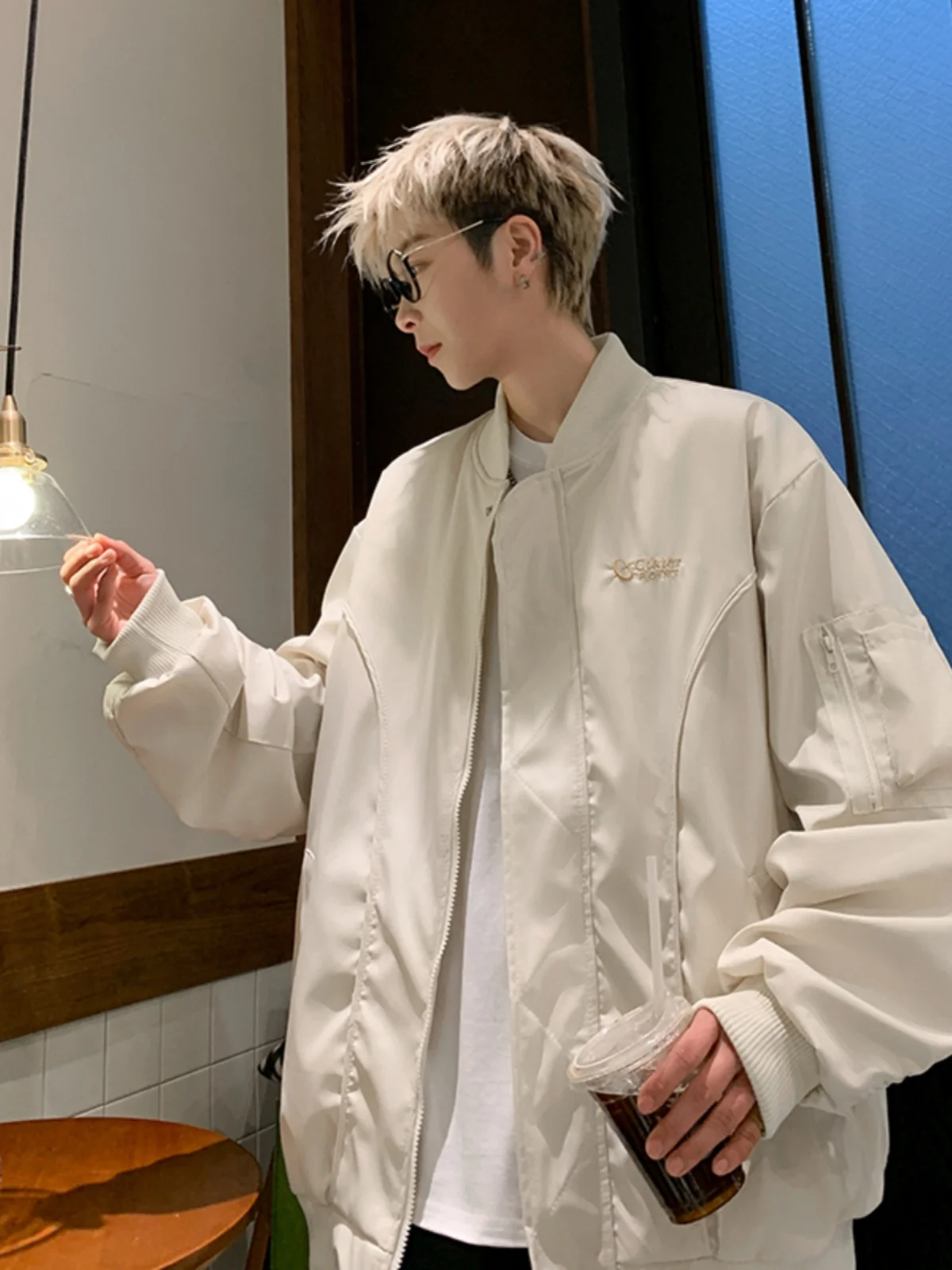 

Мужская куртка MA Flight Jaet в японском стиле, модный бренд, весна-осень, бейсбольная куртка с вышивкой, рабочая одежда, Cleanfit Jaet