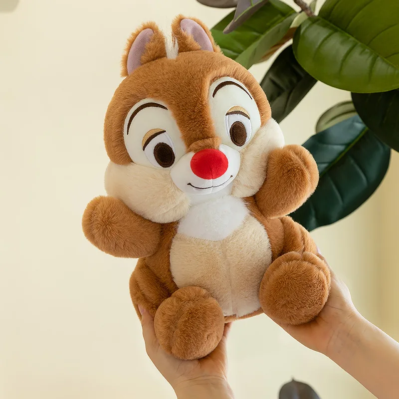25/35/55cm Cartoon Squirrel Plushie Doll Toy Cute Forest Animal Chip And Dale Squirrel Stuffed Doll Toy For Fans Gifts