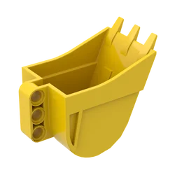 1PCS Assembles Particles 24120 4 x 5 x 7 Excavator Bucket 4 x 7 Bricks Building Blocks Replaceable Parts Toys For Gifts