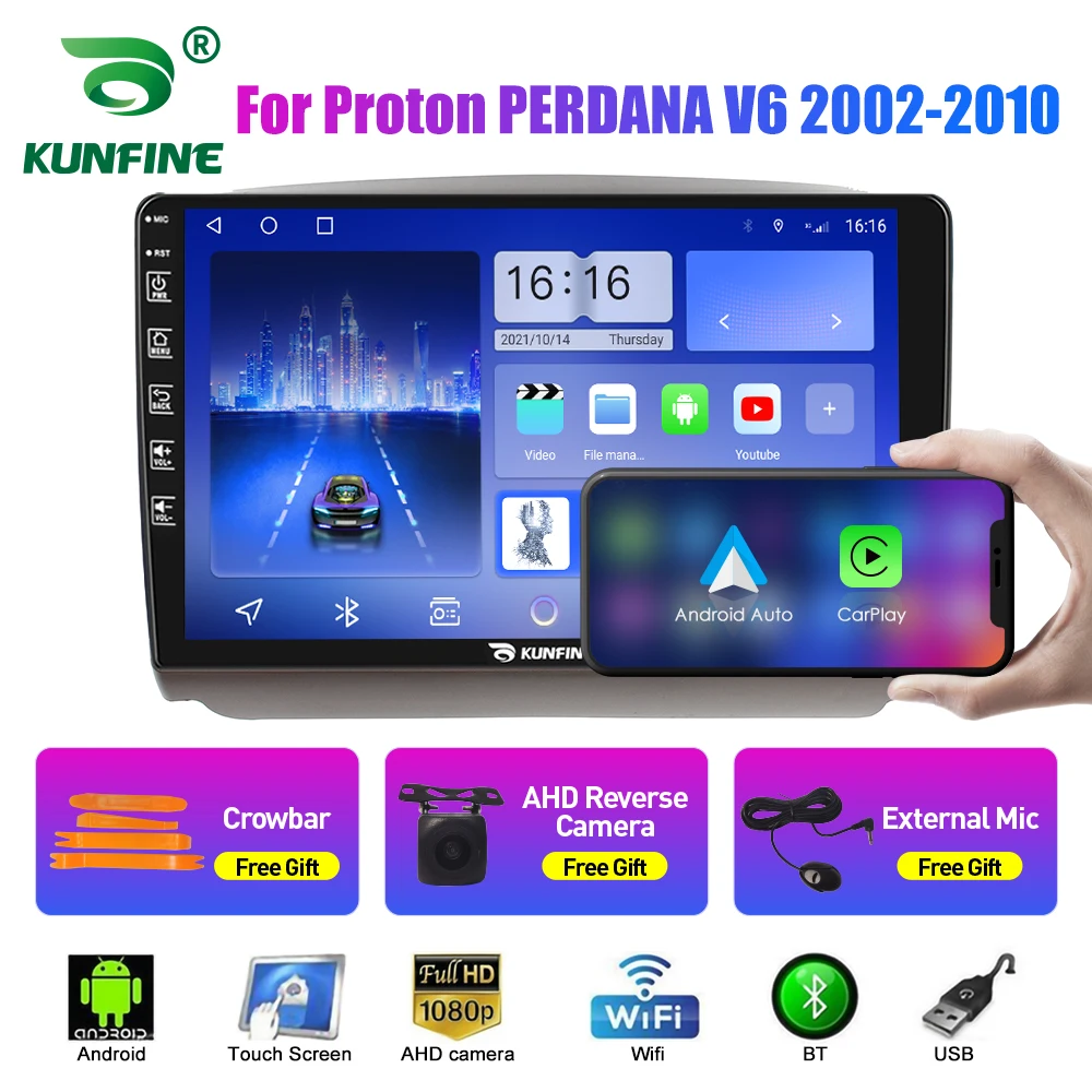 Car Radio For PERDANA V6 2002-2010 2Din Android Octa Core Car Stereo DVD GPS Navigation Player Multimedia Android Auto Carplay