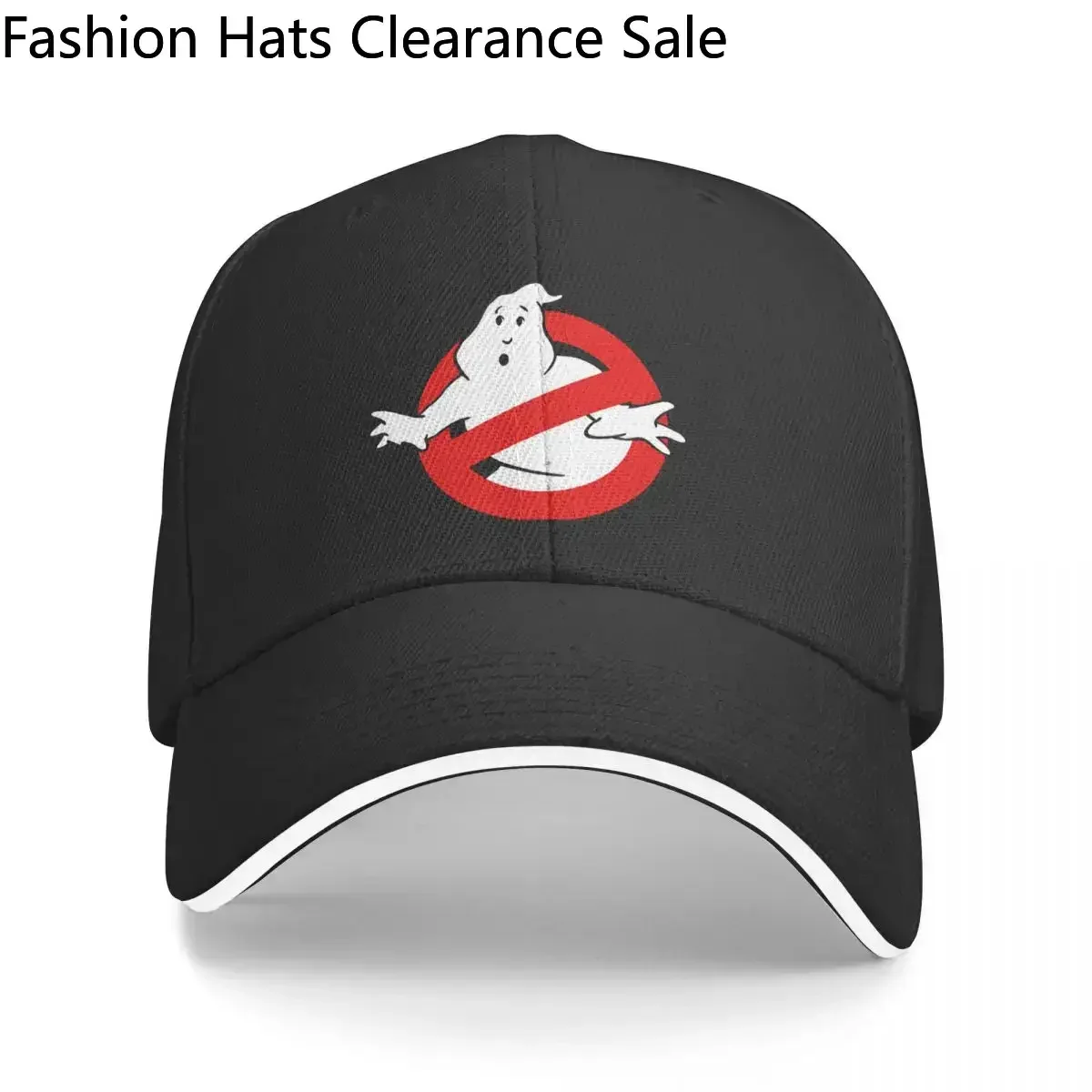 Men Women Ghostbuster Caps Hip-Hop Baseball Caps Snapback Caps Hats Trucker Worker Cap Adjustable Dad Hat Summer