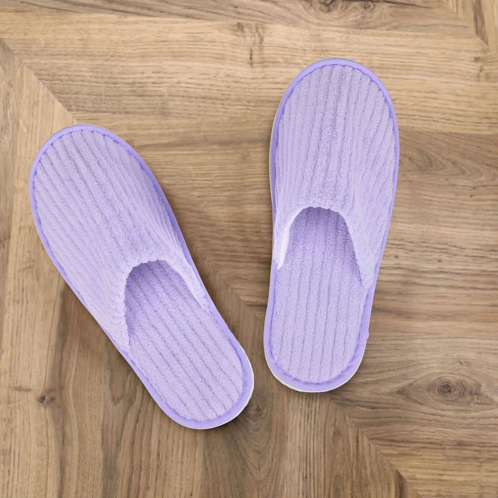 12Pairs Nonslip Disposable Slippers Guest Shoes for Hotel Spa Salon Home Pedicure Bathroom Indoor Use Disposable Slippers - Image 5