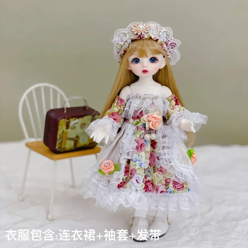 

New 1/6 Bjd Doll Clothes Jk Uniform Dress for 30Cm Doll Cute Fashion Dress Up Skirt no Shoes Only Cloth