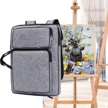 Multifunctional Artist Portfolio Backpack – Drawing & Sketching Travel Case 1