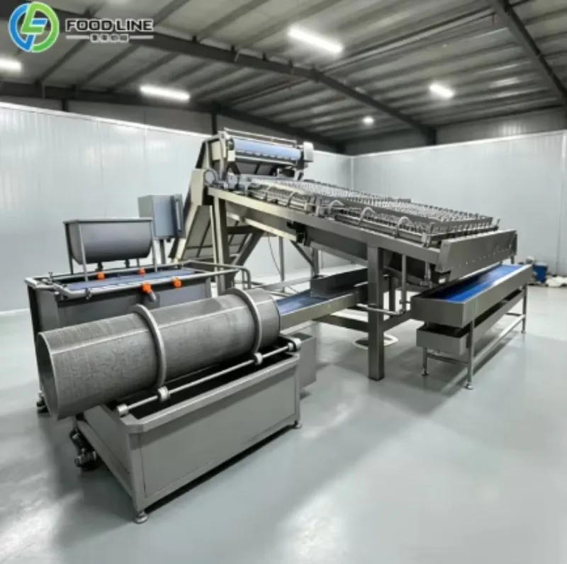 Automatic Food Grade Stainless Steel Shrimp Crab Peeling Shelling Machine Prawn Back Cutter Machine FL Customized