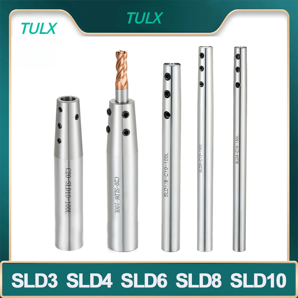 

TULX Side Mount Extension Rod C8 C10 C12 C16 C20 SLD SLD3 SLD4 SLD6 SLD8 SLD10 Side Fixed SLD Small Diameter Cutter Extension