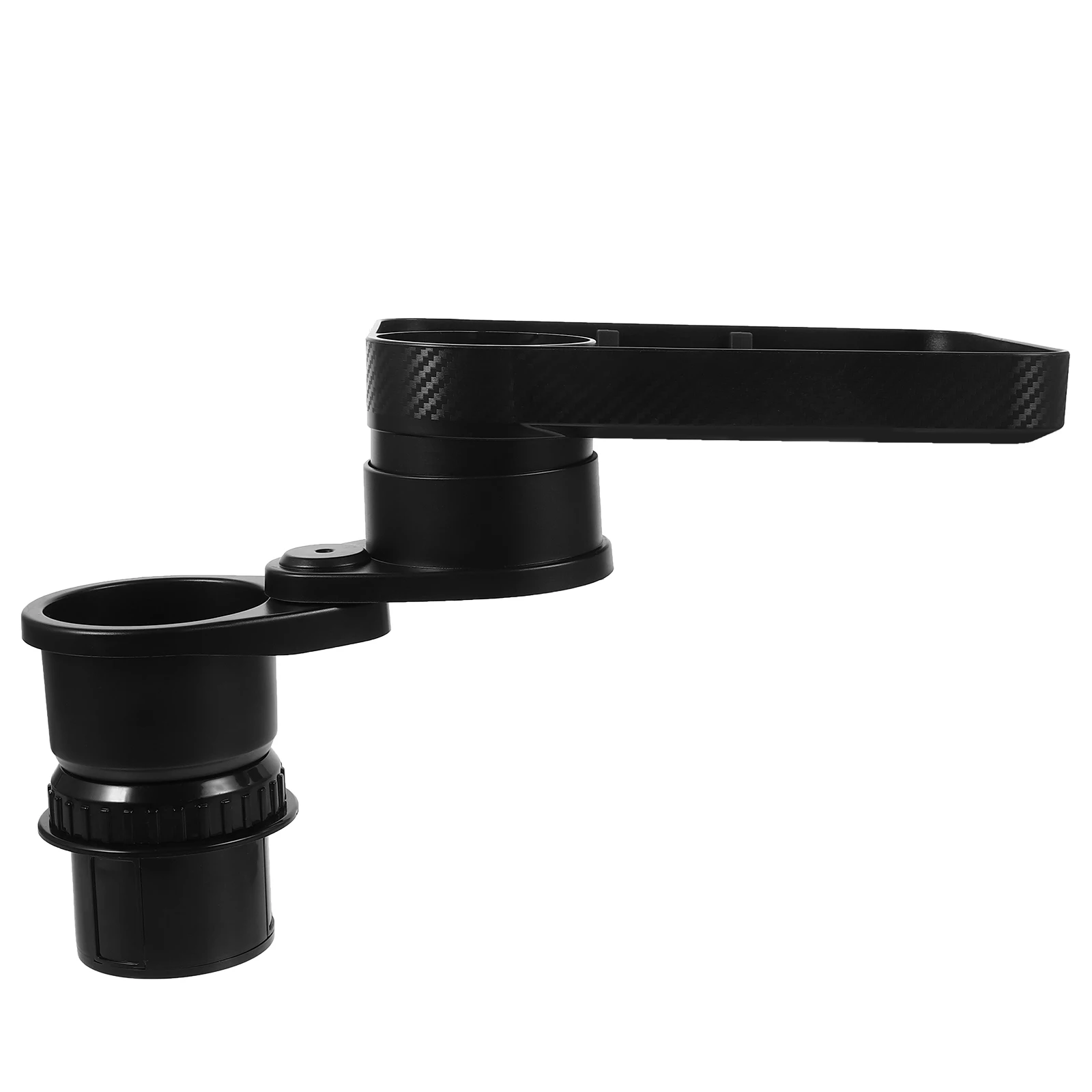 

Car Cup Holder 2 in 1 Rotating Phone Tray Drink Bottle St for Automobiles Easy Installation Cleanable Car Accessories