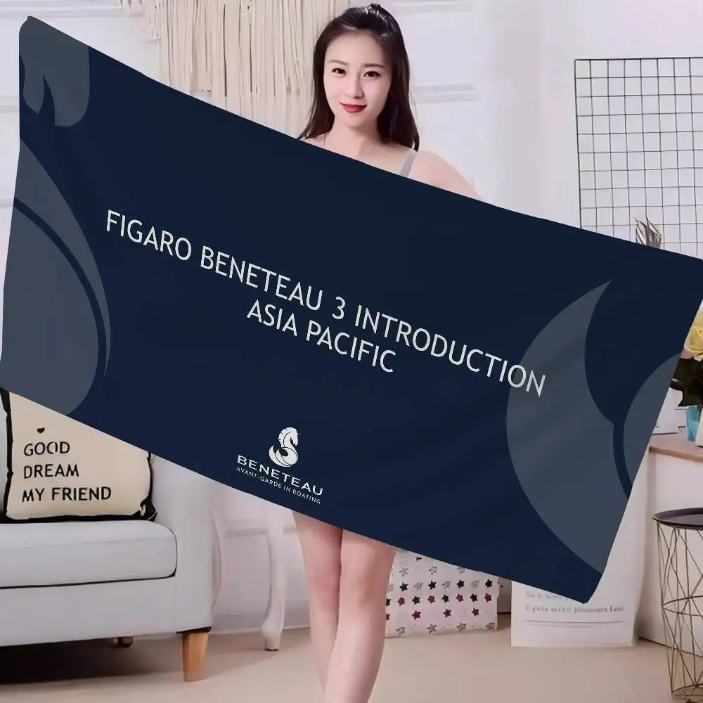 B-BENETEAU مناشف الشاطئ الكبيرة المصنوعة من الألياف الدقيقة، منشفة سريعة الجفاف، مناشف الشاطئ الرملي، منشفة حمام السباحة للسفر، حمام السباحة، اليوغا