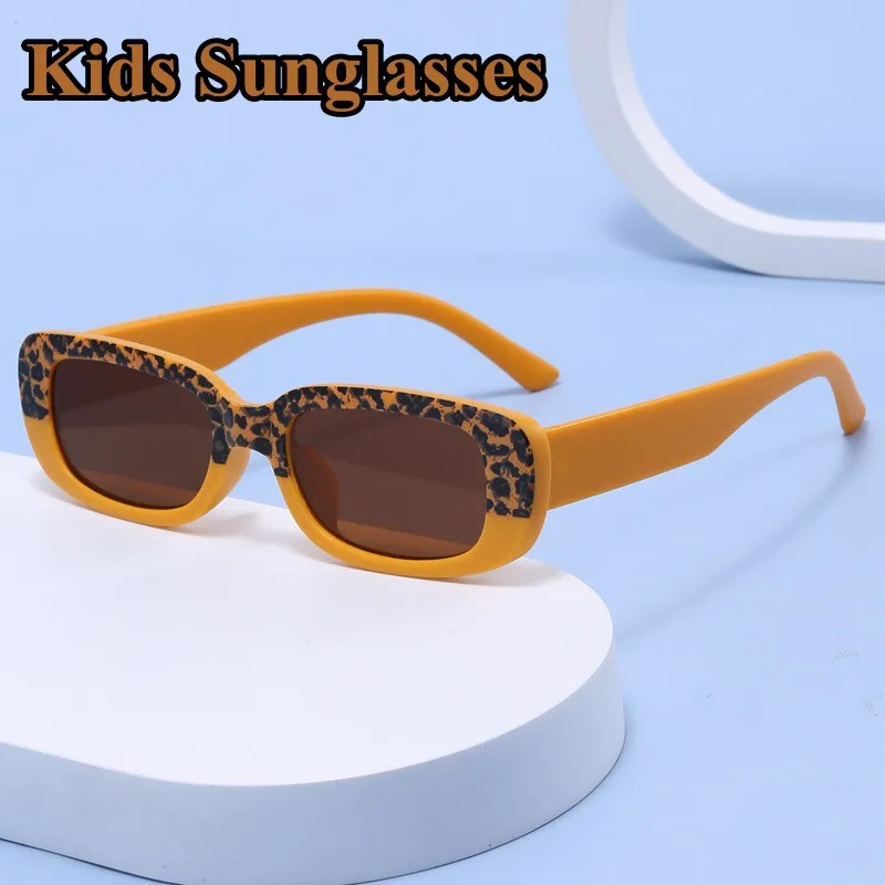 

2 Styles Trendy Children's Sunglasses Colorful UV400 Sunglasses Baby Girls Outdoor Eye Protection Sun Glasses Party Decoration