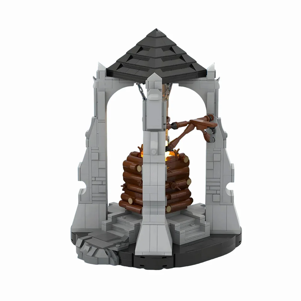 

MOC Rings Movie Beaconed of Gondor Building Blocks Model Beaconed of Gondor Bricks Assembly Educational Toys Kids Birthday Gifts