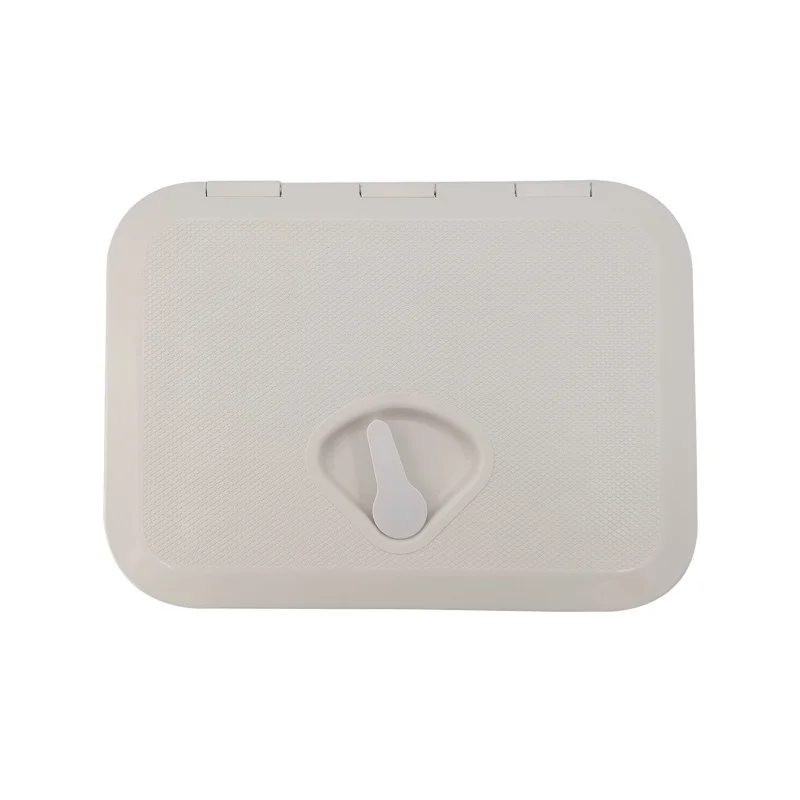 ISURE MARINE Rectangular Deck Panel Square Hatch Cover Inspection Cover ABS Plastic Decorative Cover Accessories 270 * 375MM