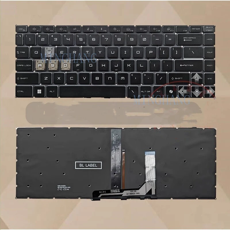 

Новая клавиатура с подсветкой для MSI Thin 15 B12UC B12VE B13UC B13UDX B13VE B2RVE MS-16R8 (US-раскладка)