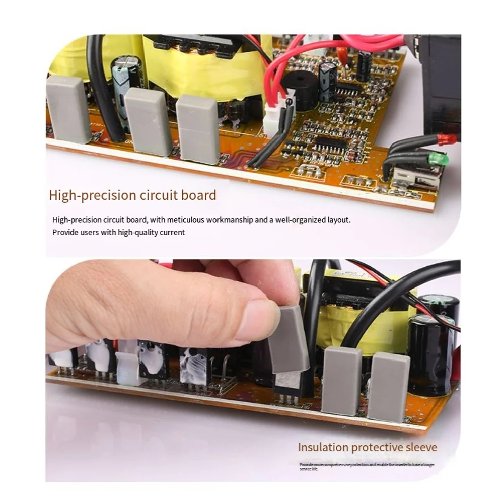 

VELIF-Multifunctional Power Inverter 12V DC To 220V AC Inverter Vehicle-Mounted Voltage Inverter