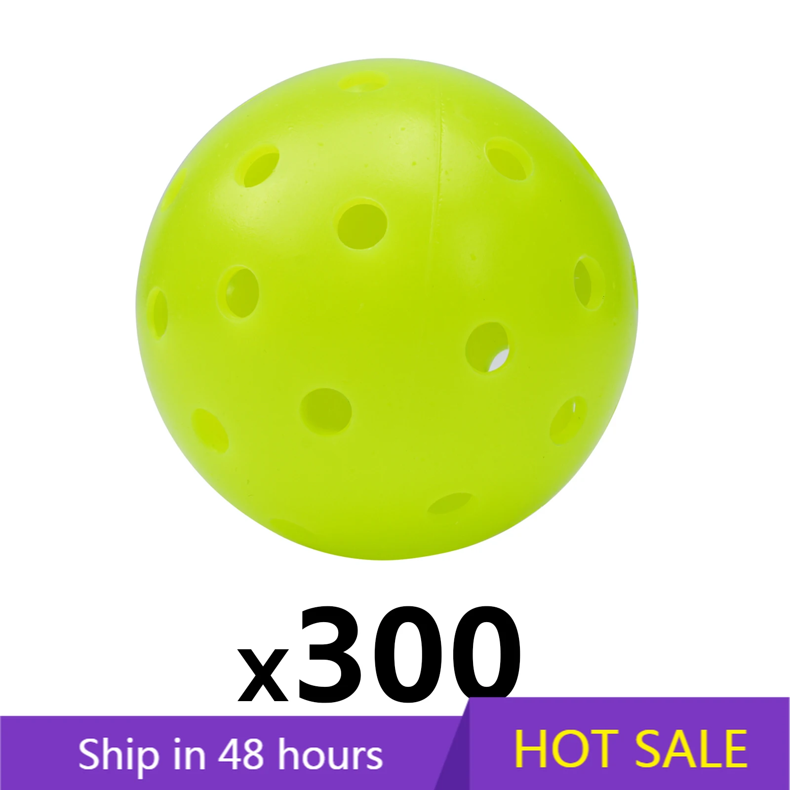 

YTYIN IANONI Sports 40-Hole 74mm Outdoor PickleBall Ball 300pieces