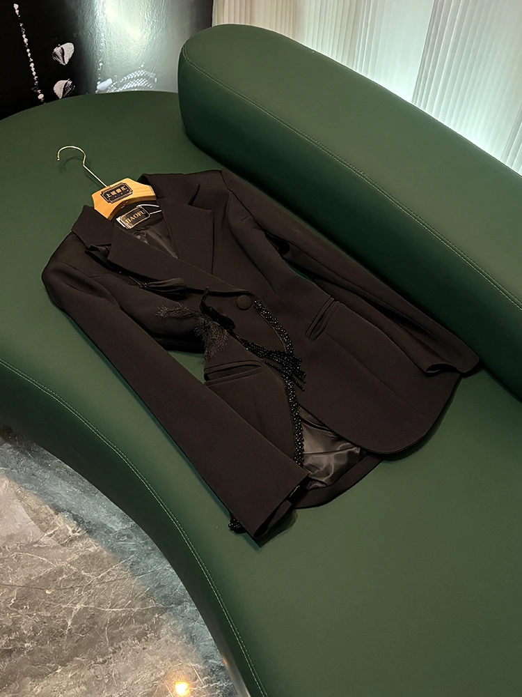 

Ele Commuter Sle Decoration Design Faionable Lightweight Luxury Suit Jaet L06 Women's Busin Wear