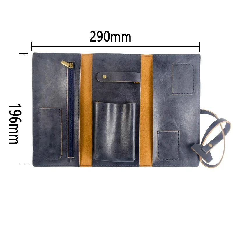 Tobacco Smoking Pipe Bag Portable Leather Herb Storage Organizer Cigarette Pipes Tamper Pipe Bag Tools Smoking Accessories