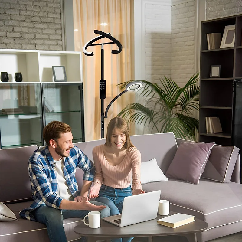 Lampe LED rotative au design moderne simpliste, luminaire décoratif d'intérieur, idéal pour un salon, une chambre à coucher ou un bureau, 2024