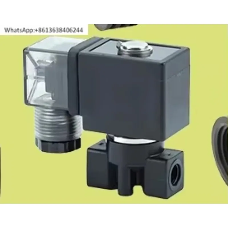 1 inch normally closed G3/8 plastic 6 points 11/2W anti-corrosion DN15 solenoid valve 40 nylon water valve