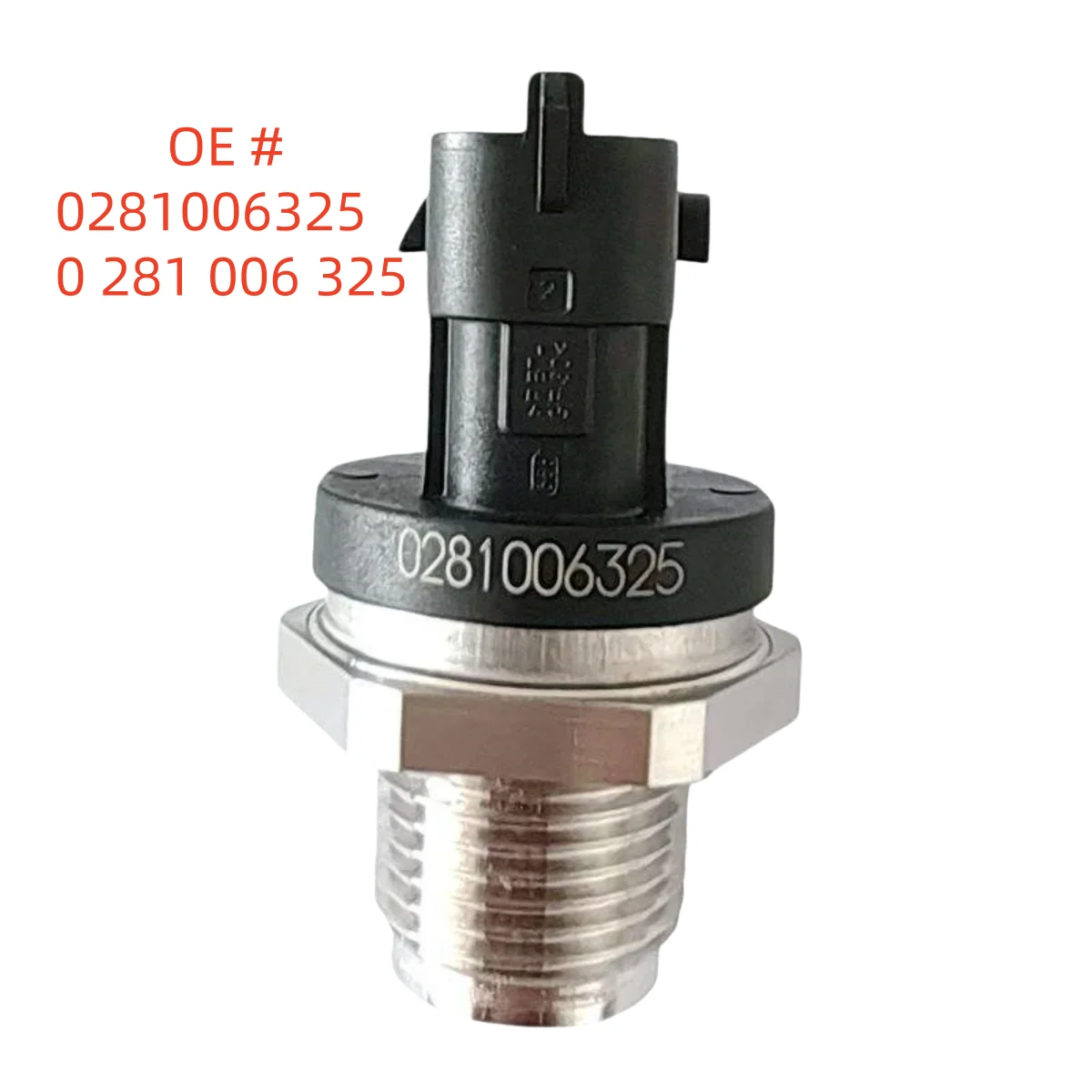 High quality New 0281006325 0 281 006 325 Diesel Rail Fuel Common Rail High Pressure Sensor  For Cummins