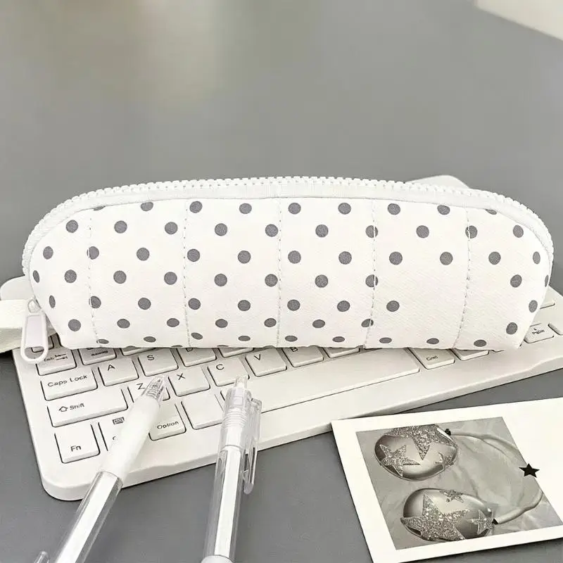 31BA Everyday Pencil Pouches with Zippers Soft Pen Case for Desk and Backpack Carry