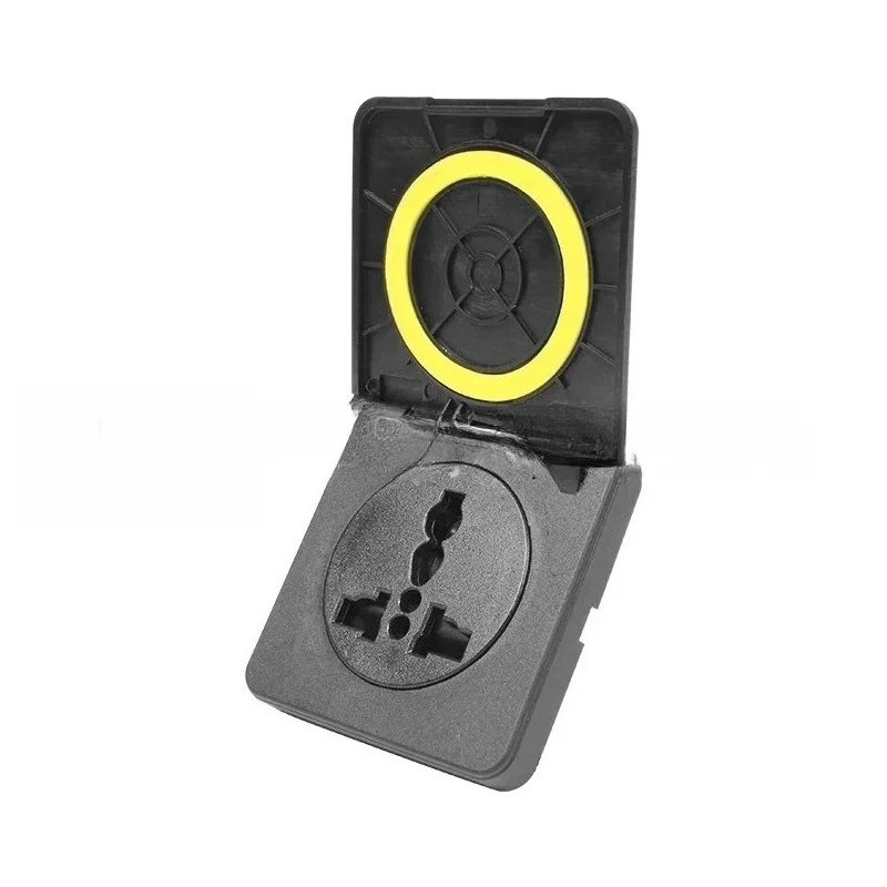 RV circuit modification accessories switch socket panel home mini trumpet socket with flip socket.