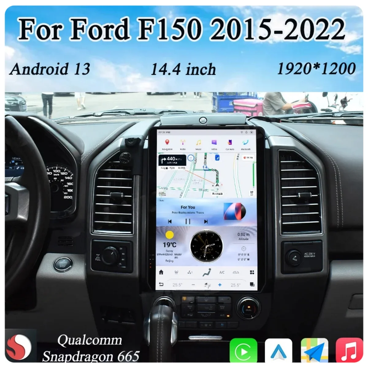 Car Radio Carplay F…